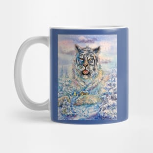 Blue tiger Mug